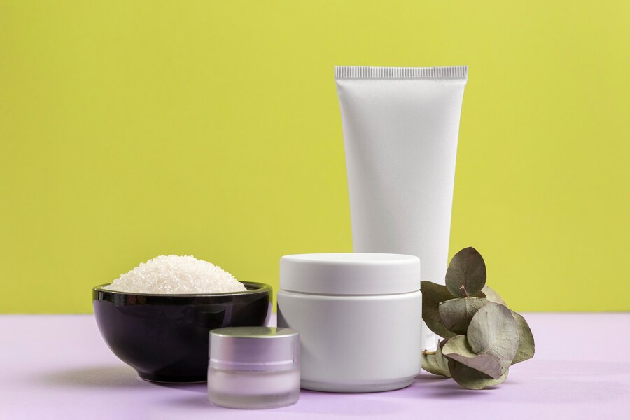 Containers of powder cleaners, including different brands and types, used for various cleaning tasks