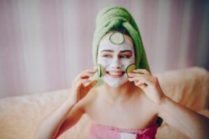 Assorted face masks for skincare, including hydrating, detoxifying, and brightening formulas